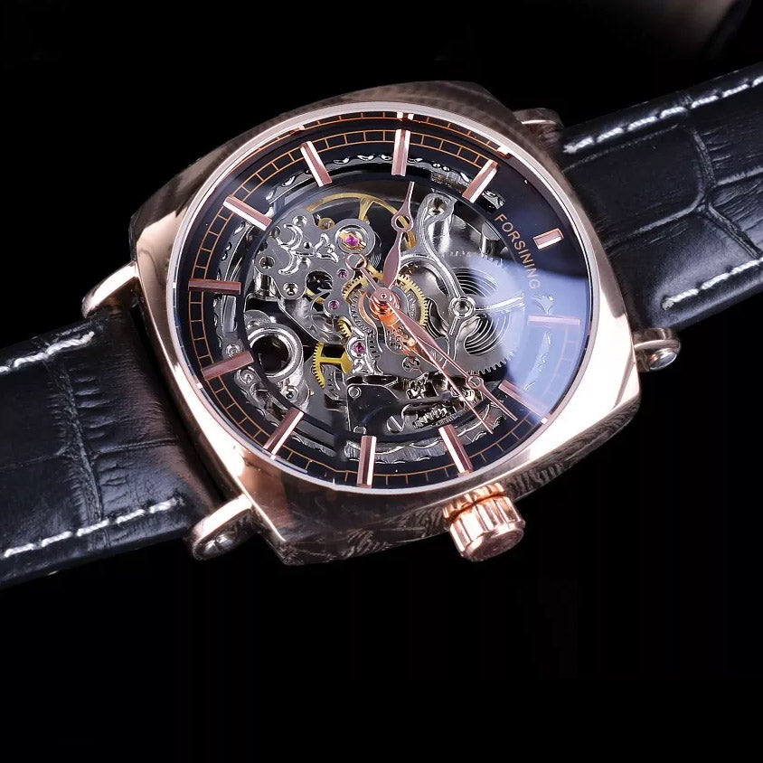 FORSINING 6034 Luxury Mechanical Skeleton Watch