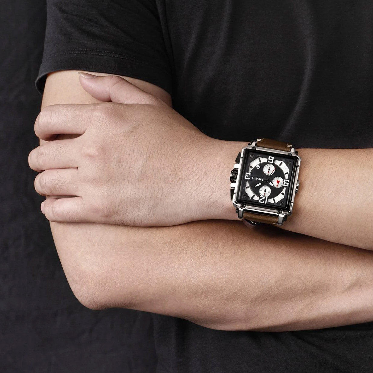 MEGIR ML2061 Military Quartz Chronograph