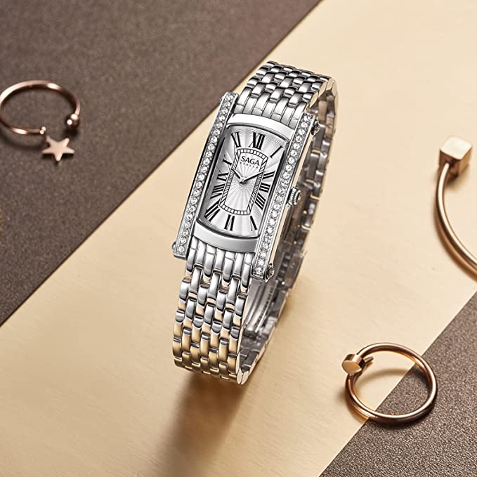SAGA Square Bracelet Wristwatch