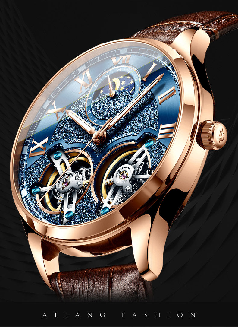 AILANG Double Pendulum Tourbillon Automatic Watch