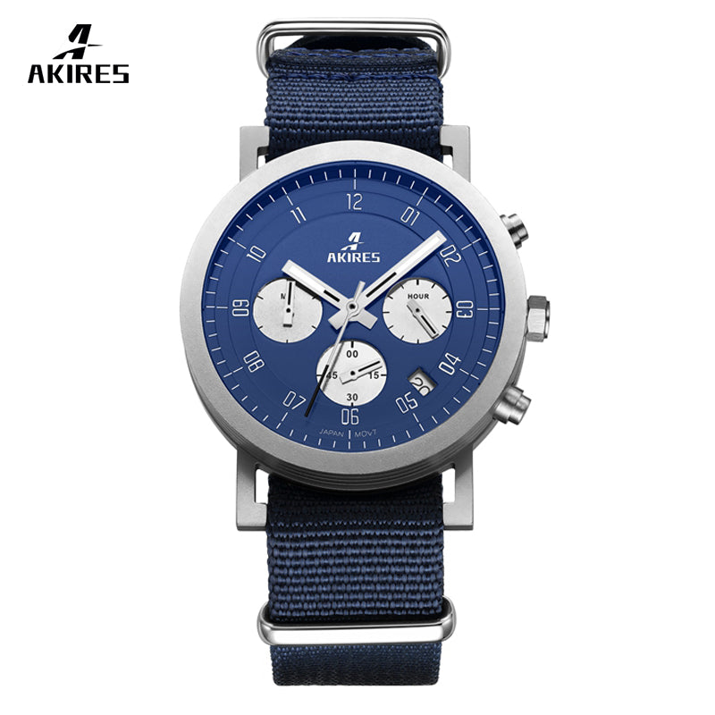 AKIRES Quartz Military Chronograph