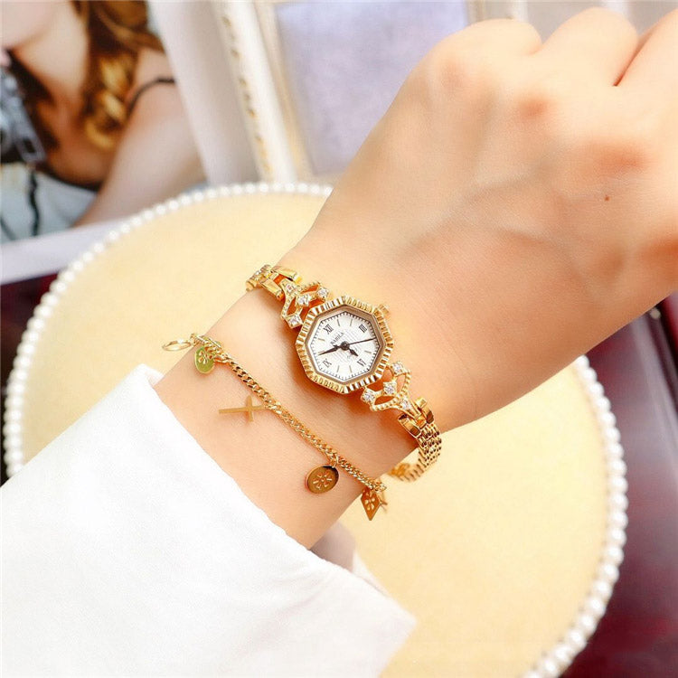BABILA AMIGAL Octogonal Vintage Chain Watch