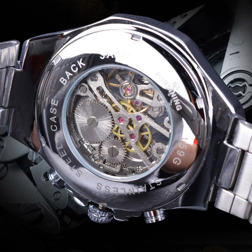 FORSINING F034 Skeleton Sport Chronograph
