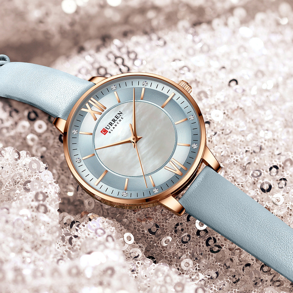 CURREN 9080 Woman's Quartz Watch