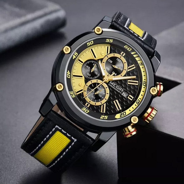 MEGIR 2079 Quartz Chronograph
