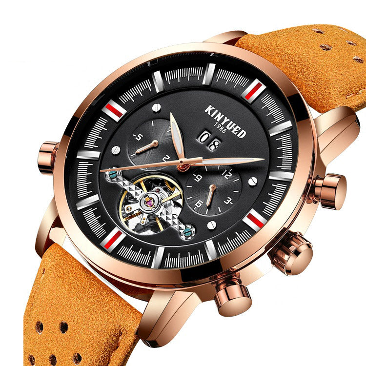 KINYUED J019 Tourbillon Automatic Chronograph