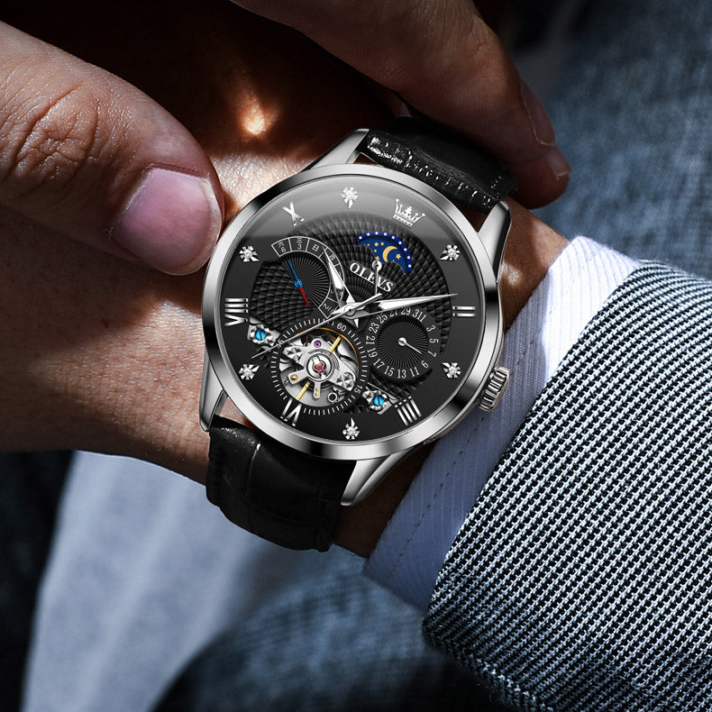 OLEVS 6652 Tourbillon Automatic Watch