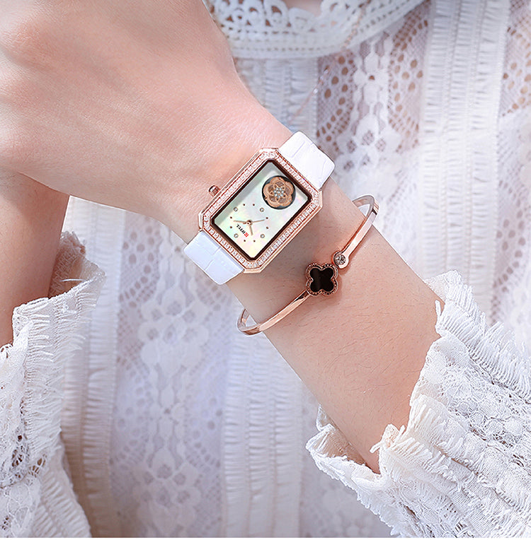 DIFFUL Women's Skeleton Watch