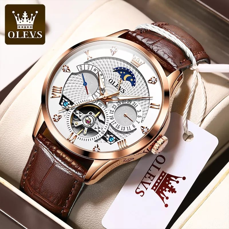 OLEVS 6652 Tourbillon Automatic Watch