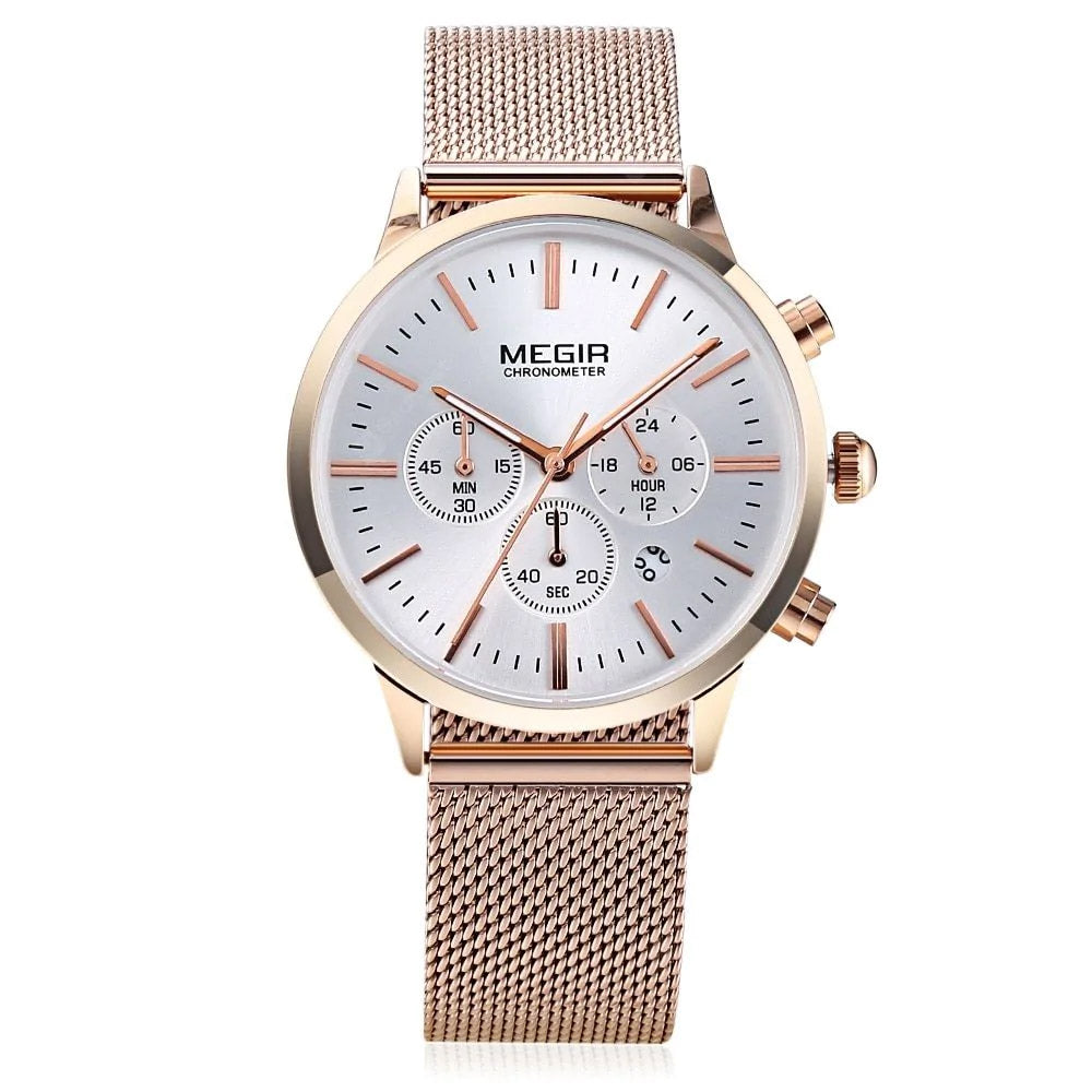 MEGIR 2011L Womens Quartz Chronograph