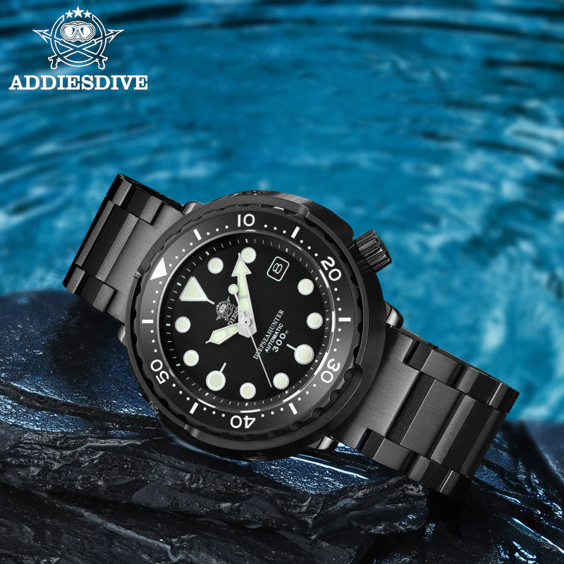 ADDIESDIVE H5 Black Diver Automatic