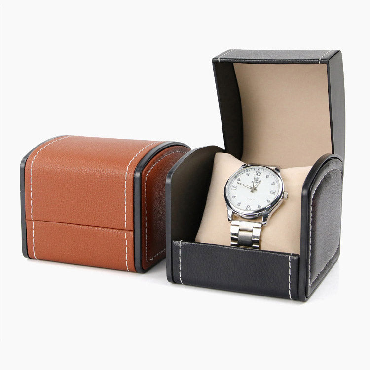 Leather Watch Roll Display Case