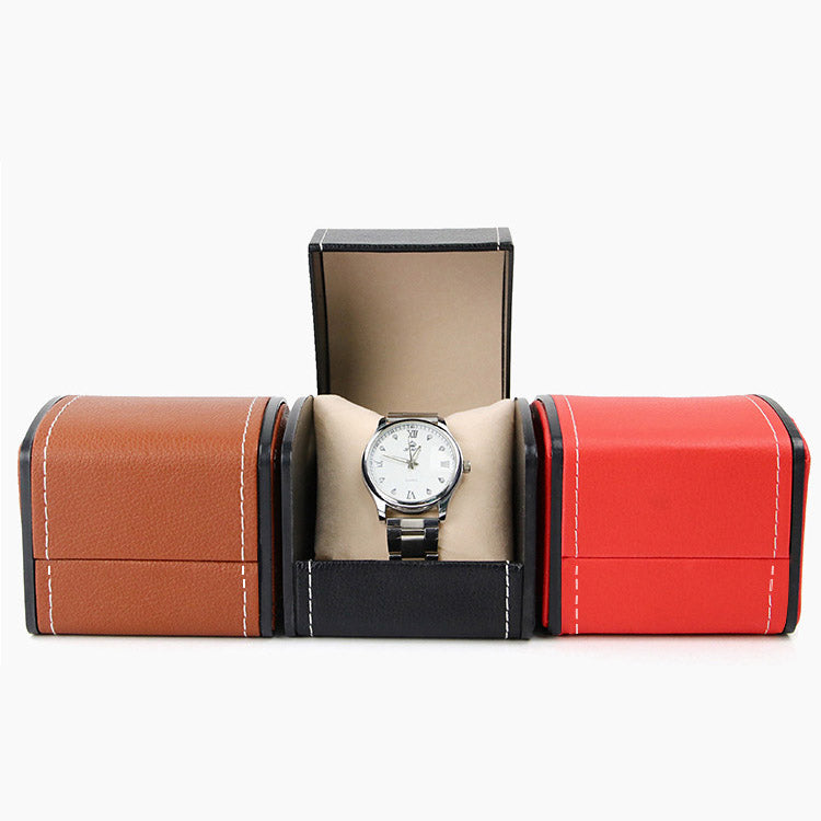 Leather Watch Roll Display Case