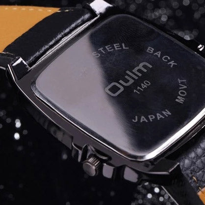 OULM 1140 Double Time Zone Quartz Watch